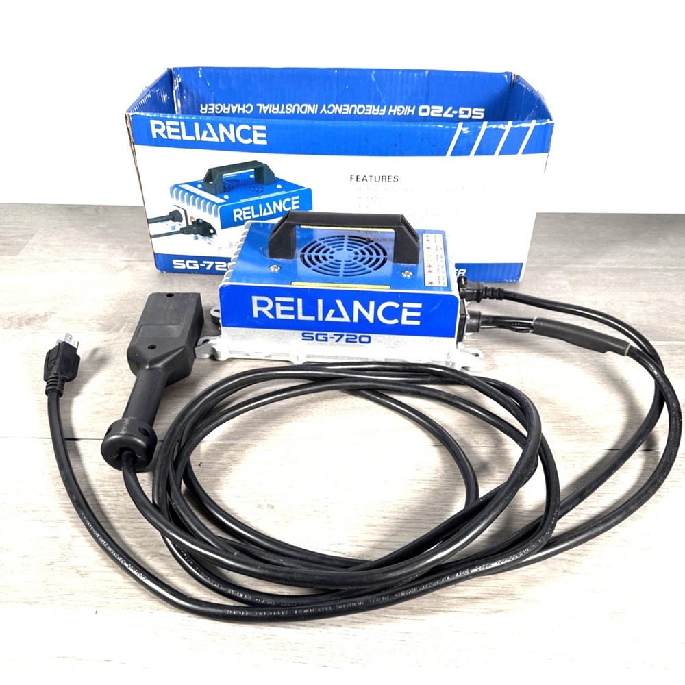 RELIANCE SG-720 onboard/offboard golf cart battery charger ~ 48 VDC